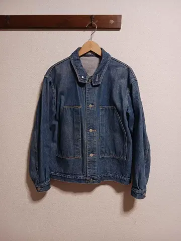 AURALEE 데님 블라존 오라리 데님 자켓 새상품급