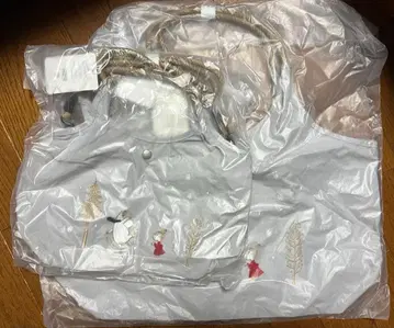 무민 발수 자수 토트백 숄더백 2세트