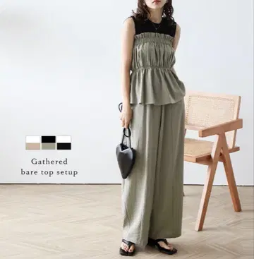 AMELY 셋업 올리브