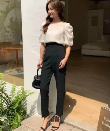 Birthdaybash EMI 팬츠 블랙 벌스데이 바쉬