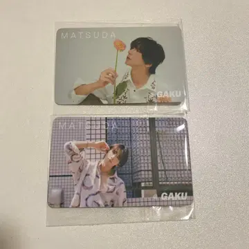 마츠다 가쿠 랜덤 신용카드풍 카드