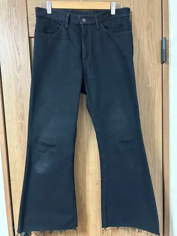 orSlow 블랙 부츠컷 데님