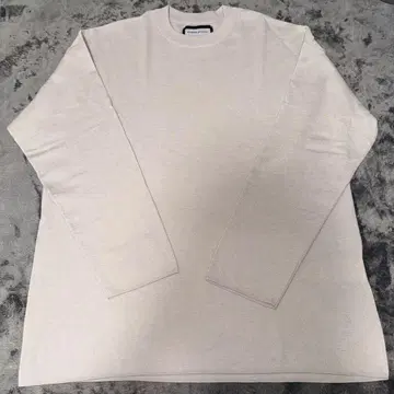 MAISON SPECIAL 라이트 그레이 긴팔 니트 00 사이즈