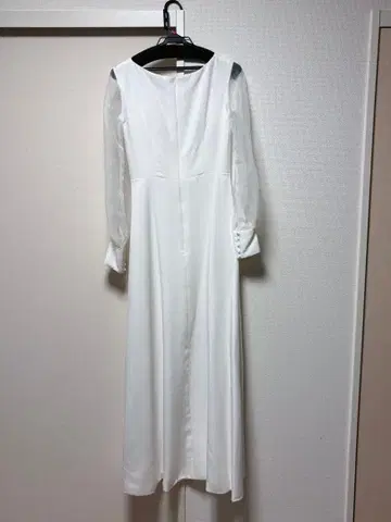 [ 새상품급 ] 웨딩 드레스 화이트 긴팔