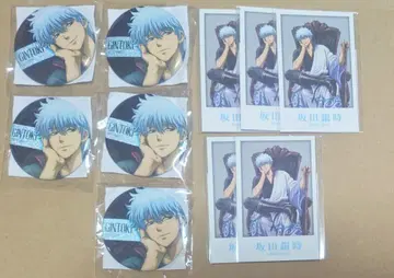 은혼 월드 캔뱃지 긴토키 세트 사진