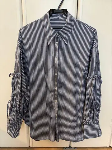 [ 새상품급 ] 스트라이프 긴팔 셔츠 F 사이즈