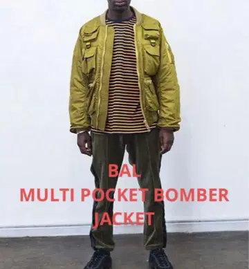 BAL MULTI POCKET BOMBER JACKET 발 자켓
