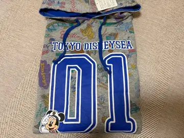 Disney TDS 미키마우스 올 패턴 오버 후드티 [ 새상품 ]