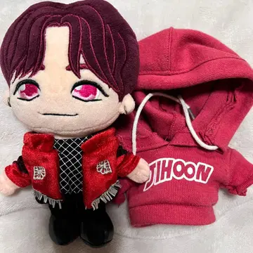 지훈 봉제 인형 후드 부착
