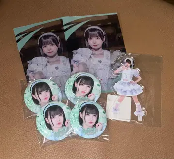 아이스 캔뱃지 아크링 키링 클리어 카드