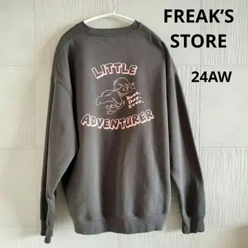 디즈니 피터팬 별주 플로키 프린트 맨투맨