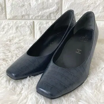 컨디션 최상 리즈라피네 펌프스 스퀘어토 23cm