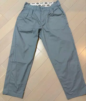 Schott 블루 그레이 계열 치노 팬츠