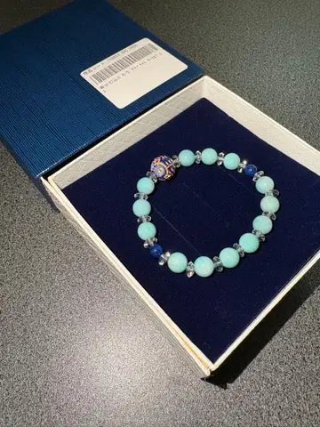 행복의 올빼미 팔찌 스카이블루