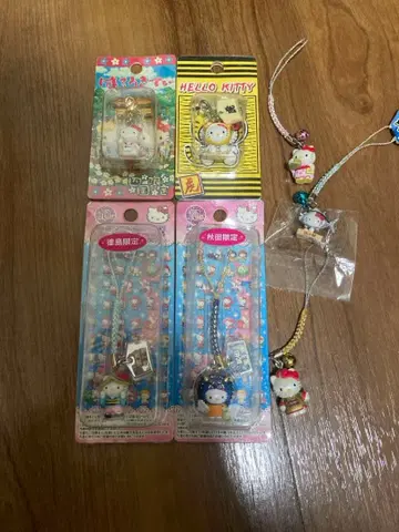 헬로키티 한정판 스트랩 7개 세트