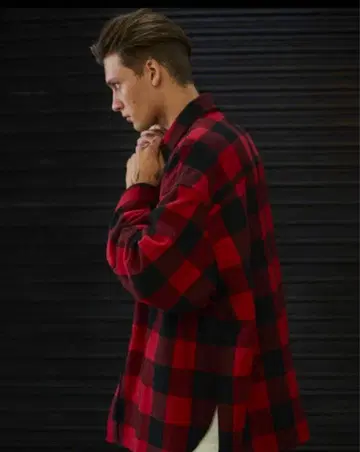 COOTIE/버팔로 CPO 자켓/셔츠 자켓/체크