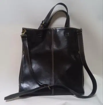 vivayou 토트백 2way 핸드백 블랙 가죽 블랙 천연 가죽