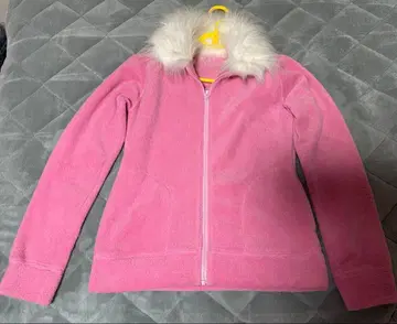 퍼 옷깃 플리스