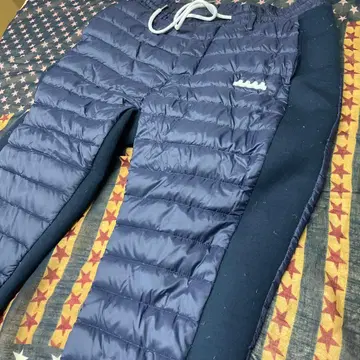 muta 네이비 다운 팬츠 L