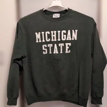 챔피언 미시간 스테이트 맨투맨 XL