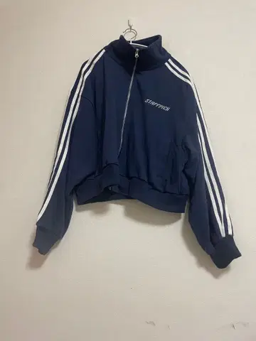 네이비 집업 저지