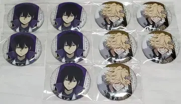 가정교사 히트맨 REBORN! 히바리 뱌쿠란 글리터 캔뱃지 화이트 의상