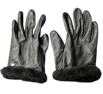 데이지린 코코 그로브 위드 러브 퍼 그로브 램 가죽 장갑