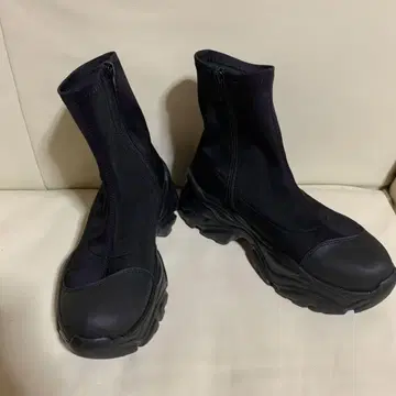 JEANASIS 통굽 스트레치 스니커즈 부츠