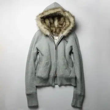 00s A&F 퍼 더블 집업 후디 아카이브