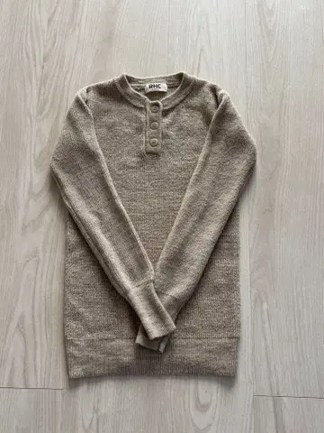 RHC 베이지 니트 긴팔