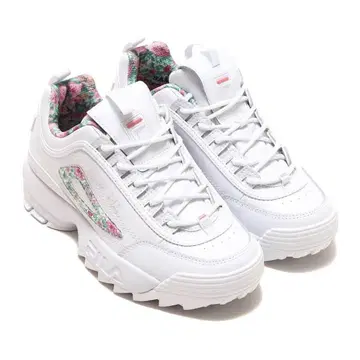 FILA 화이트 플라워 스니커즈