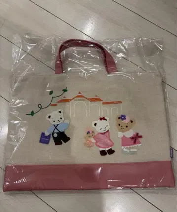 [ 미사용 새상품 ] 캐틀레브 파밀리아 familiar 가로형 토트백