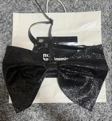 noir kei ninomiya 리본 하네스 스팽글
