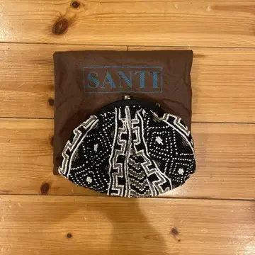 SANTI 산티 비즈 클러치 백