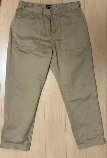 schott 베이지 워크 팬츠