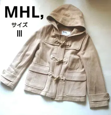 [ 새상품급 ] MHL 마가렛호웰 숏 더플 코트 레어 L