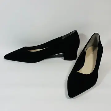 [ 미사용급 ] 란다 펌프스 스틸레토 스웨이드 24.5