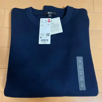 스무스 코튼 크루넥 스웨터 M