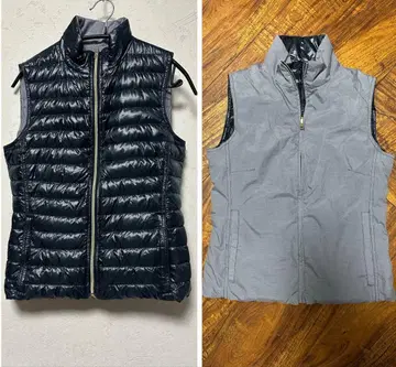 헬레노 미사용 새상품 리버서블 다운 베스트 경량