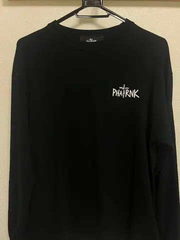 PHATRNK 블랙 맨투맨 M 사이즈