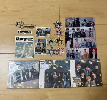 혜택 포함 SixTONES Stargaze 3가지 형태 세트 DVD 포함