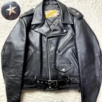 구하기 어려움 / 40인치 / 새상품급 쇼트 원스타 더블 라이더 자켓