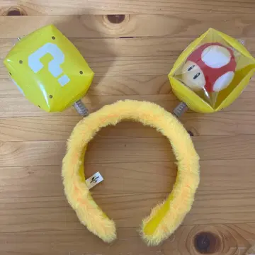 유니버셜 물음표 블록 머리띠 USJ