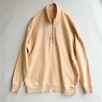 올드 유니클로 남성용 하프 지퍼 맨투맨 보틀넥 XL 구제 의류