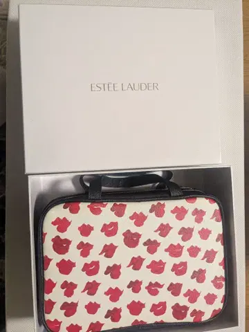ESTEE LAUDER 립 프린트 파우치