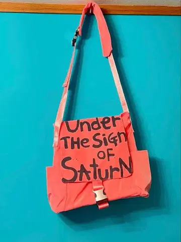 숄더백 새상품 핑크 메신저 백 대용량 스트릿