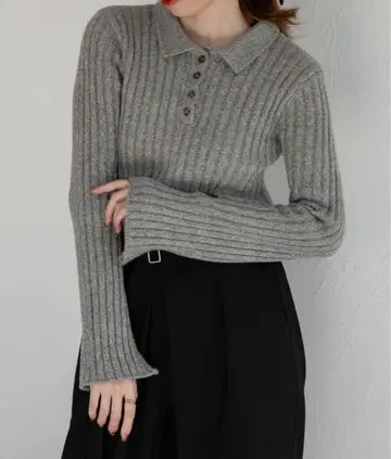 raffime 슬라브 니트 폴로