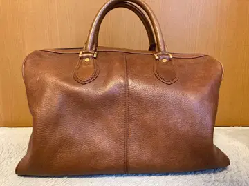 CASAR 2WAY 보스턴 백 천연 가죽