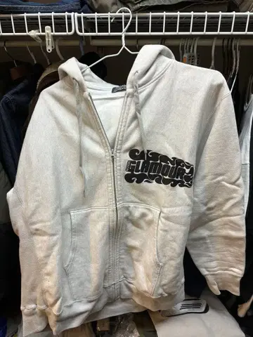 HYSTERIC GLAMOUR speedster L 그레이 후드티