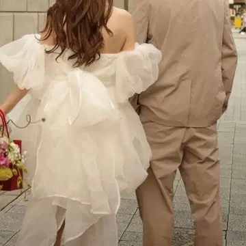 [ 당일 발송 ] 미니 웨딩 드레스